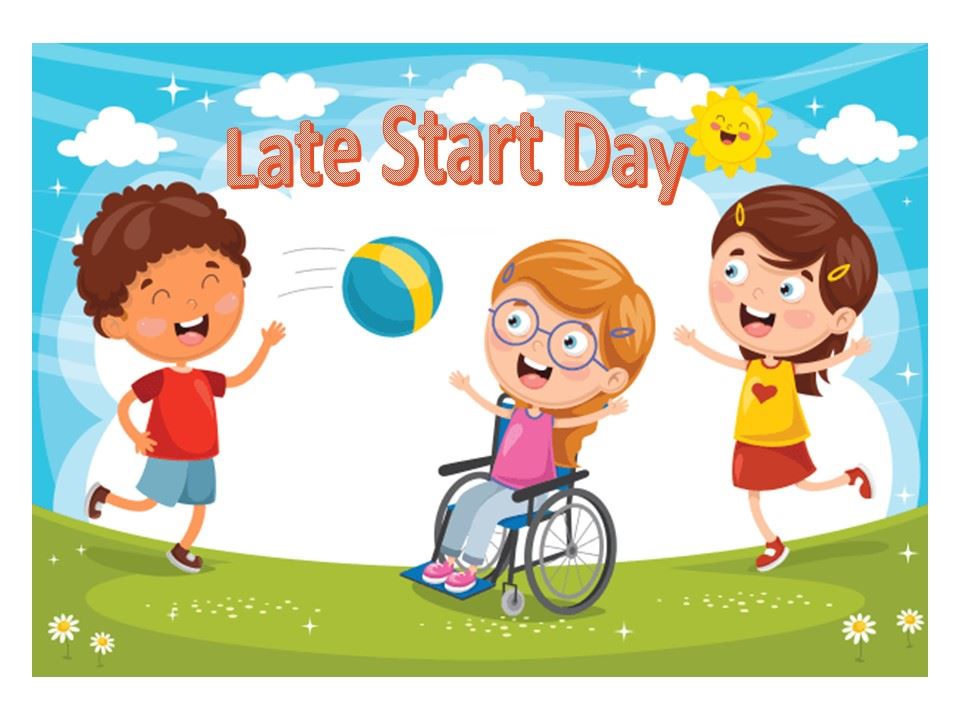 Late Start Day - Wednesday, December 13th
